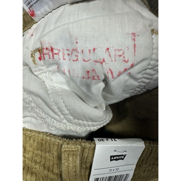 Levi's 721 High Rise Skinny Pants Women's‎ W31 x L30 Brown Corduroy NWT - Picture 5 of 9